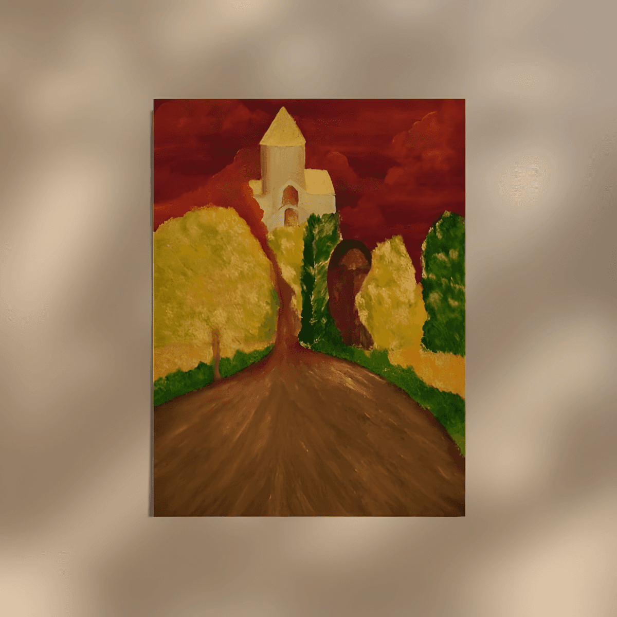 premium art poster and canvas prints, with originals available, from QART , of the artwork " The Horizon "