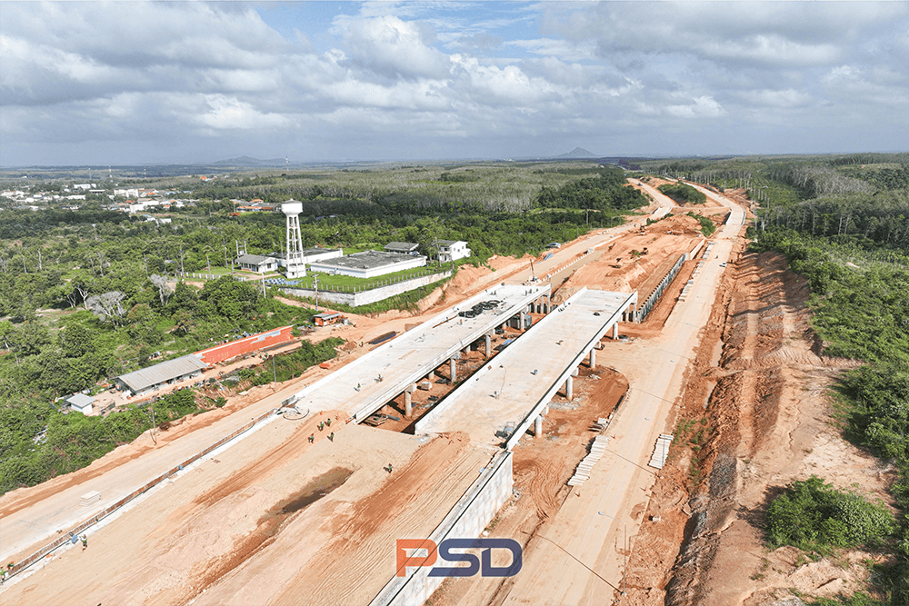 Construction of Highway No. 4