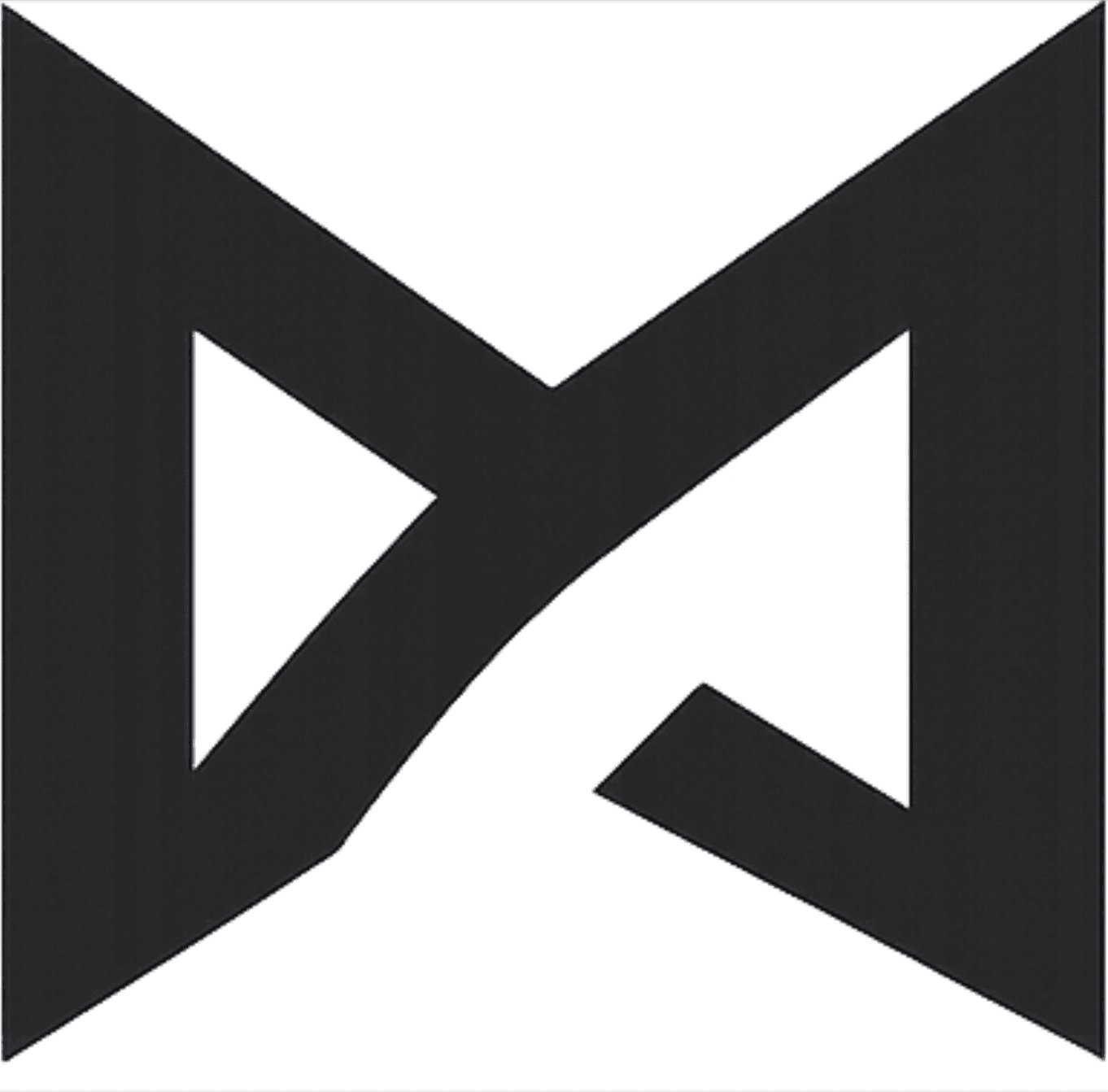 Company logo in blue, showcasing a clean and professional appearance.