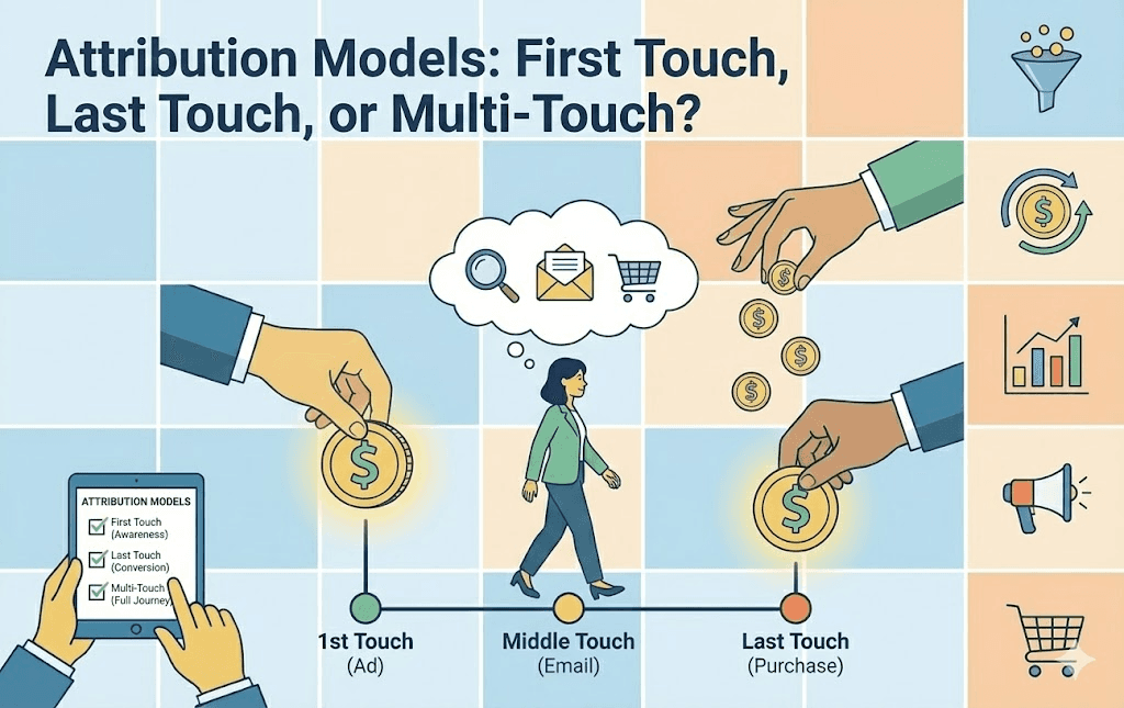 Attribution Models: First Touch, Last Touch, or Multi-Touch?