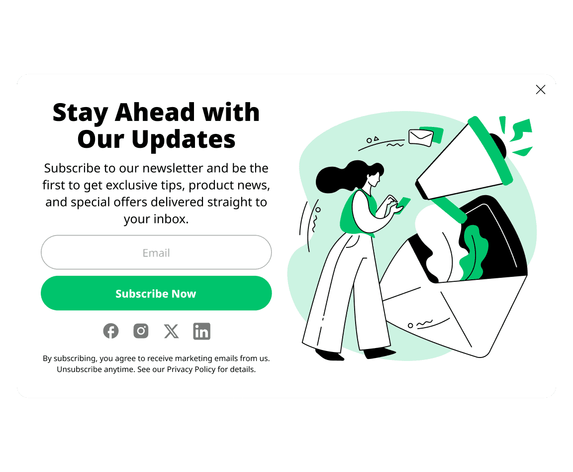 Create high-converting popups in minutes by Claspo Popup Maker
