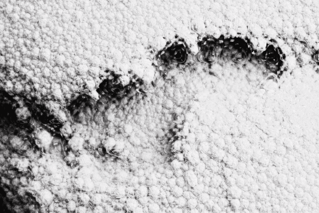 material: Crushed granular material macro