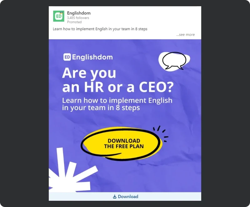 Englishdom lead magnet