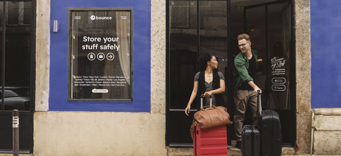 Bounce Luggage Storage: The convenient way to store your luggage and reclaim lost time