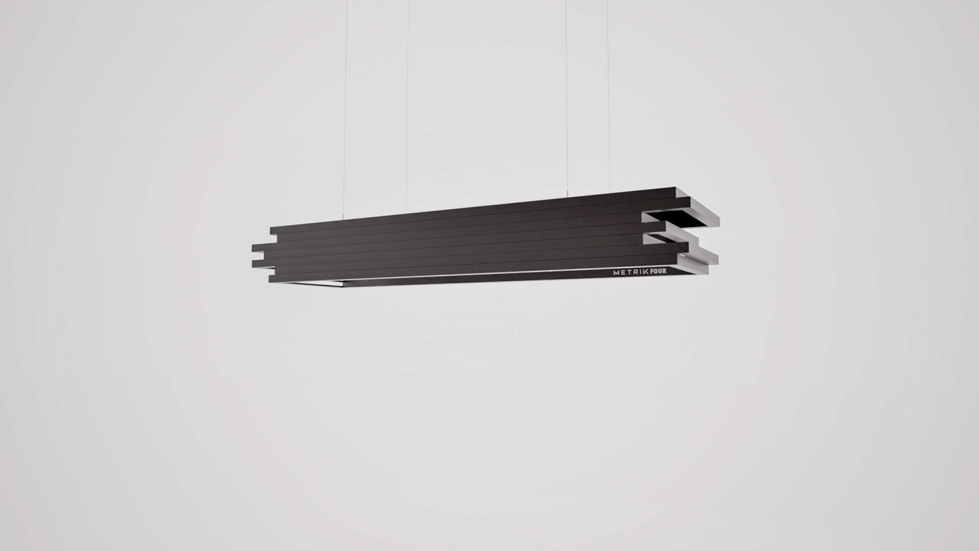 Metrik Studio - Four Lamp - Charcoal