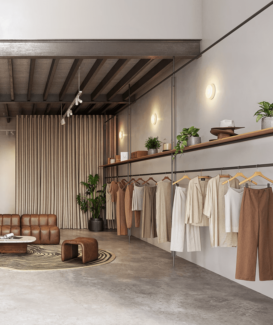 a woman with flowers