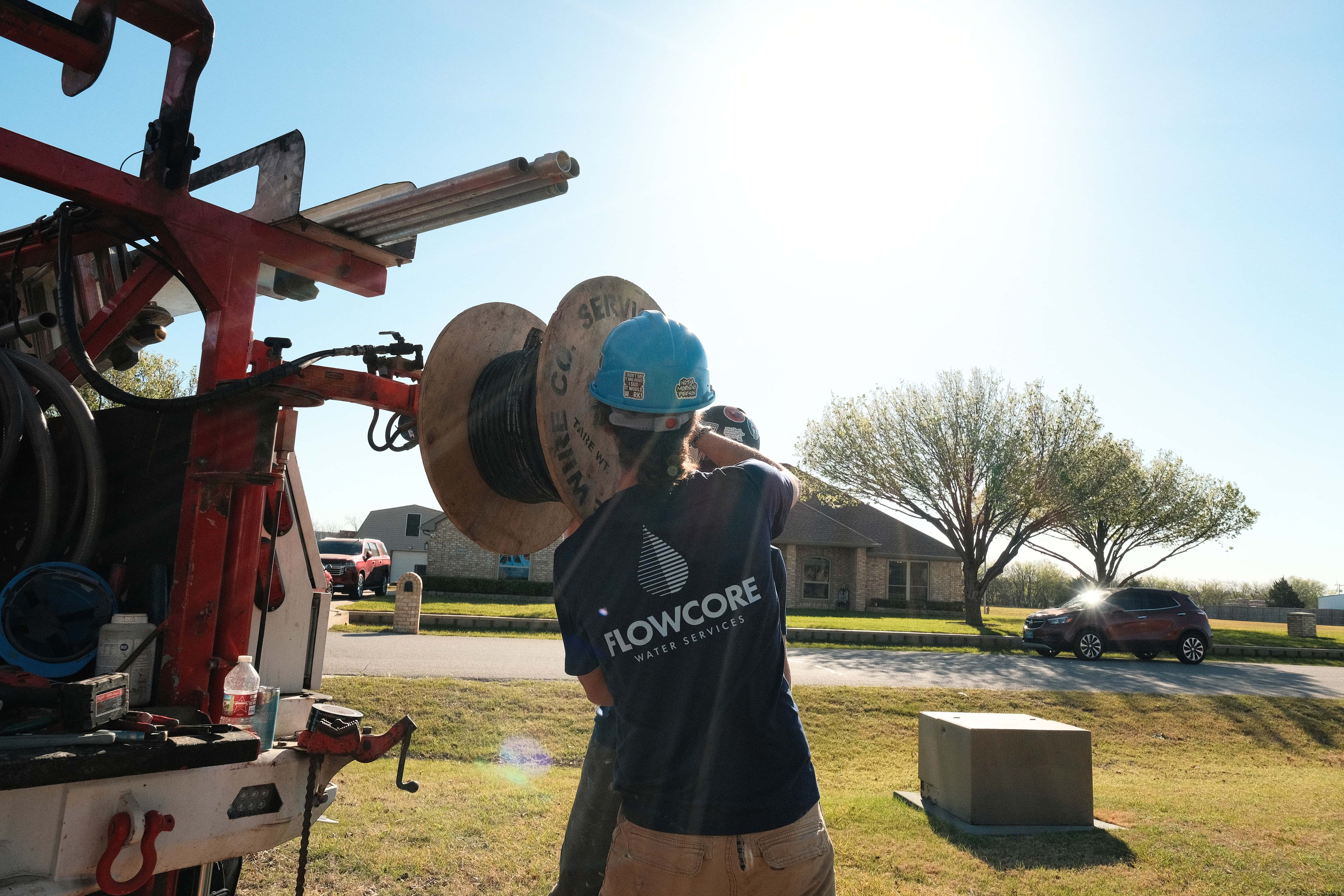 Servicing Well in North Texas by Flowcore Water