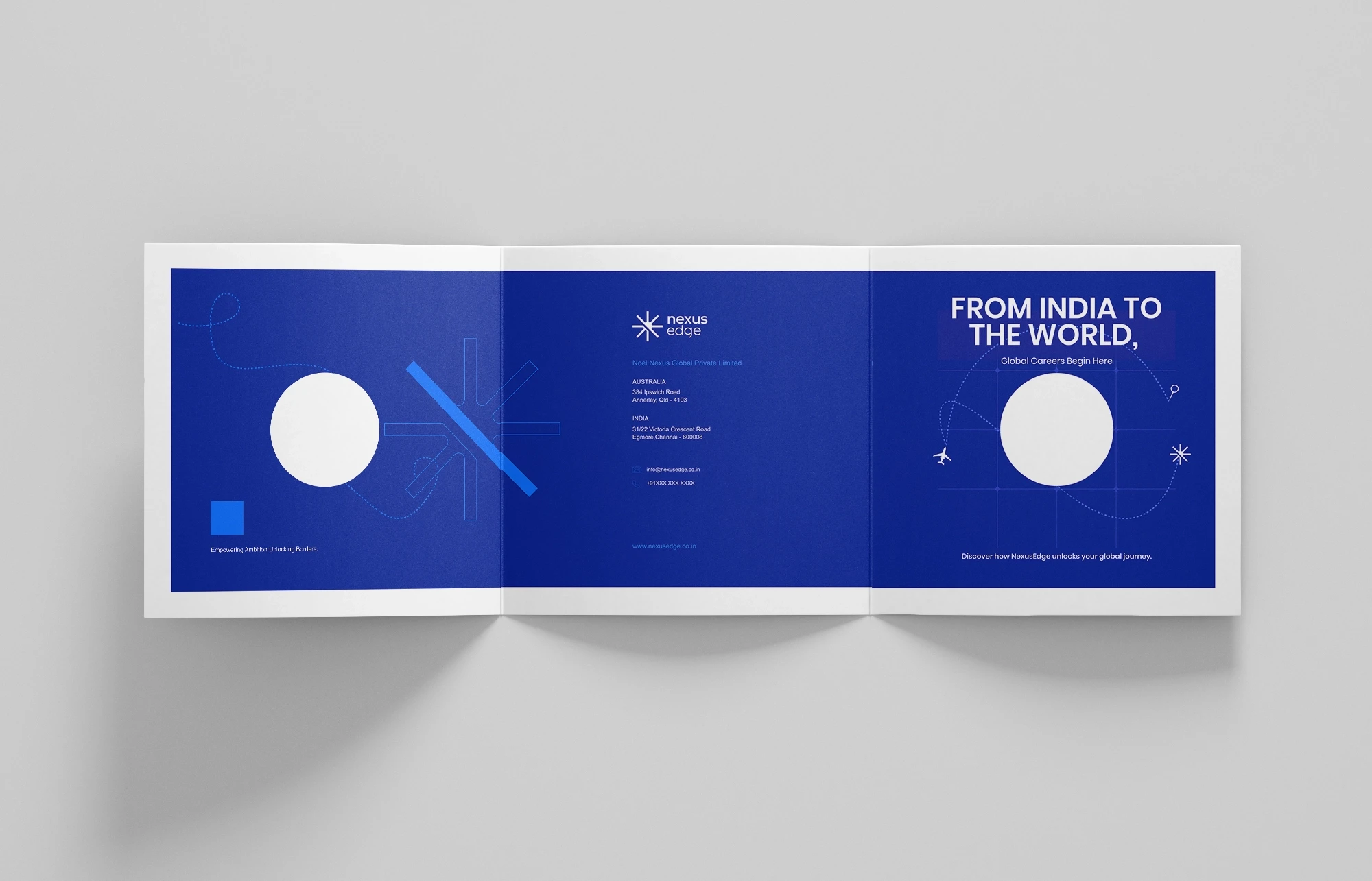 Trifold design for Nexus Edge