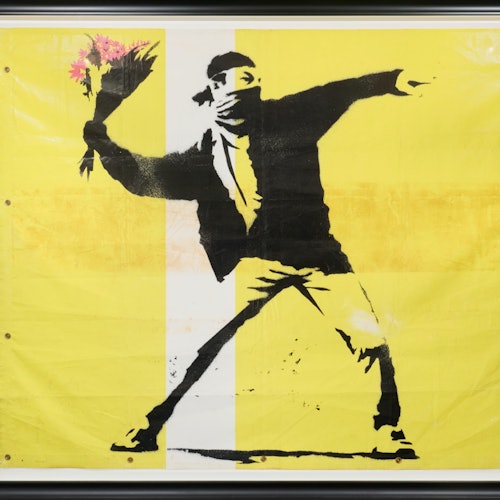 Banksy Love Is In The Air