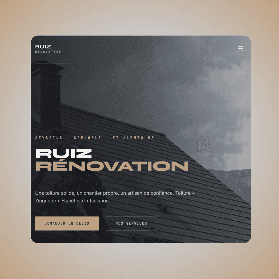 Projet Ruiz Rénovation