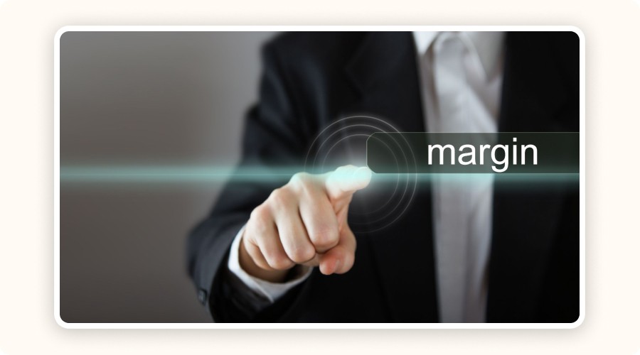 The word “margin”