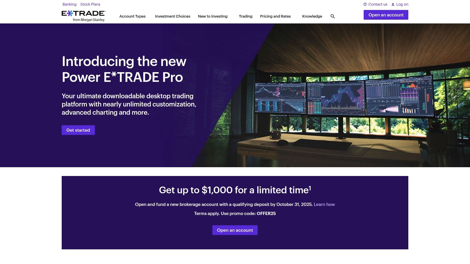 E*TRADE: A Comprehensive Platform That Grows With You