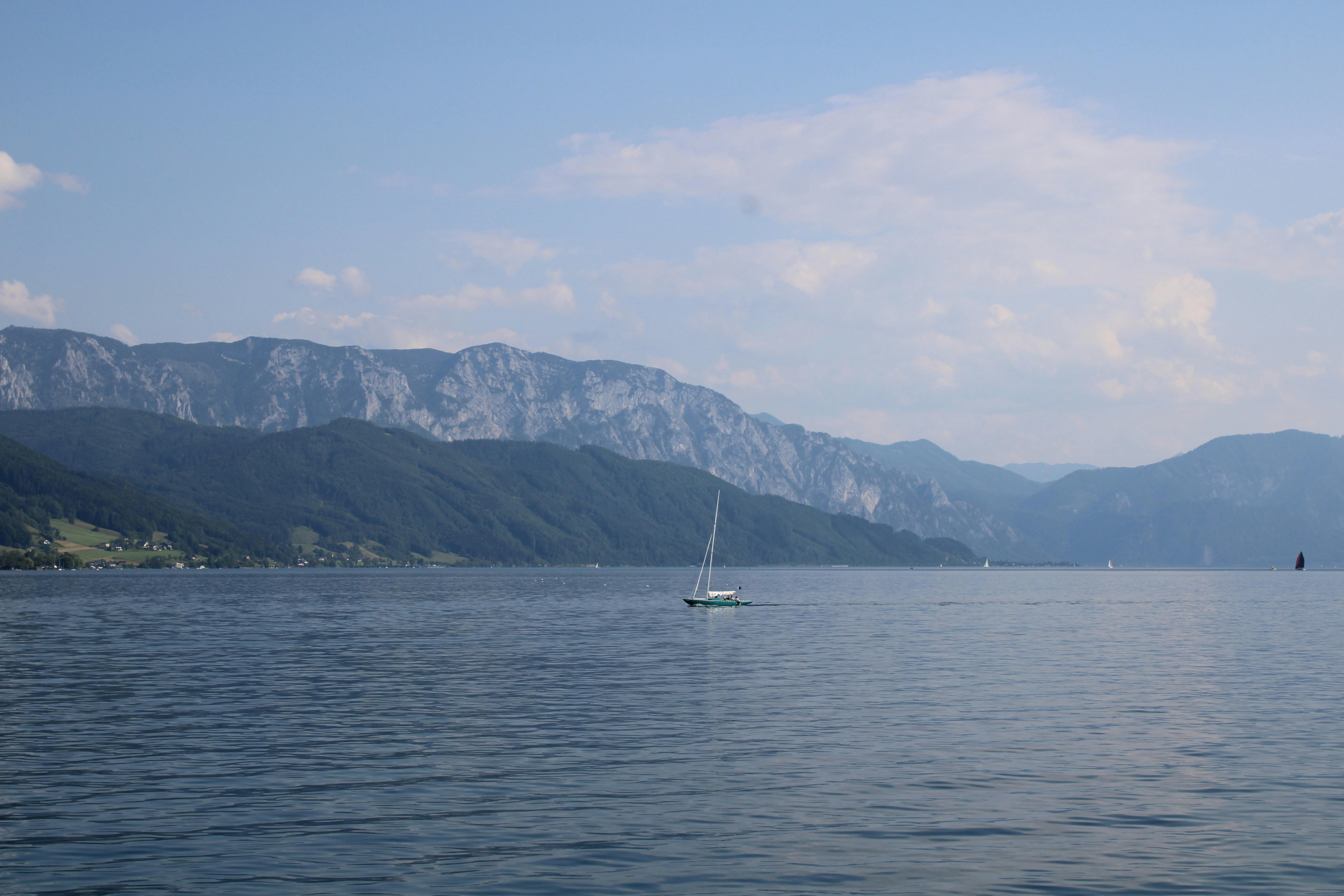 Boot am Attersee