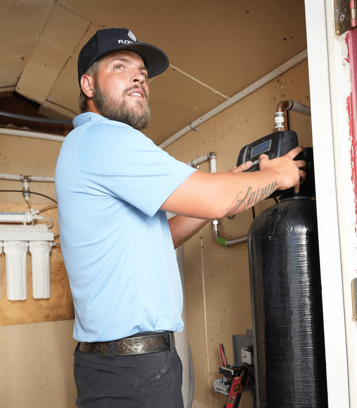 Water Heaters Service Work in Progress