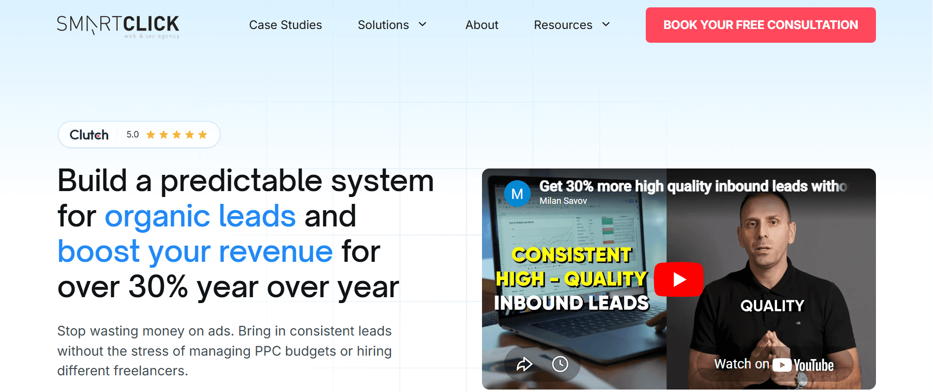 smart click - B2B SaaS SEO Agency