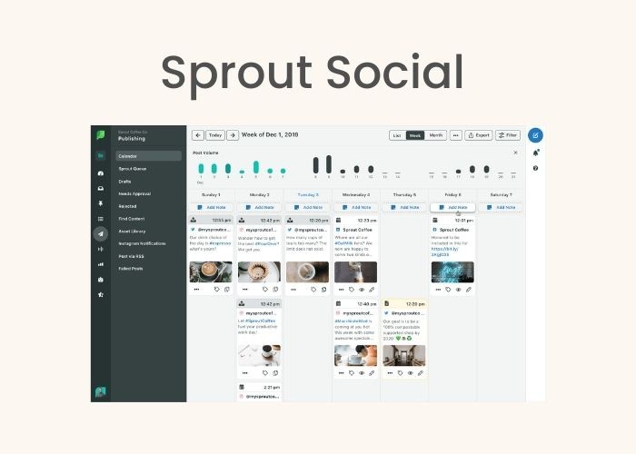 Sprout social - Social media management tool