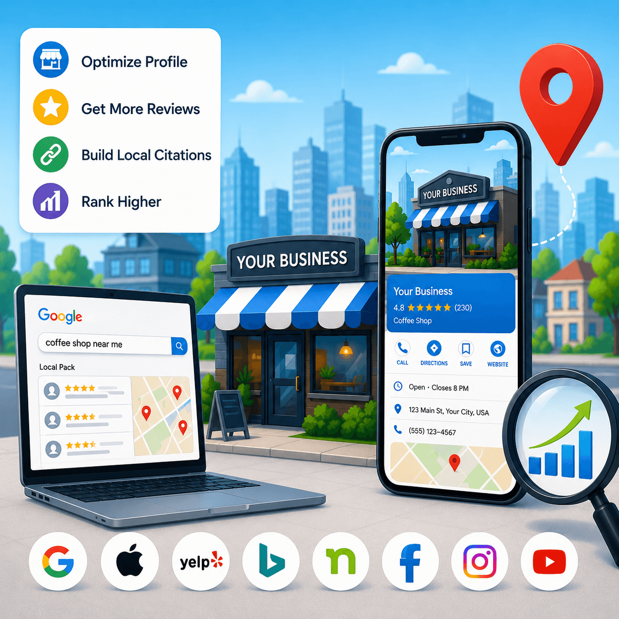 gude to local seo for small business