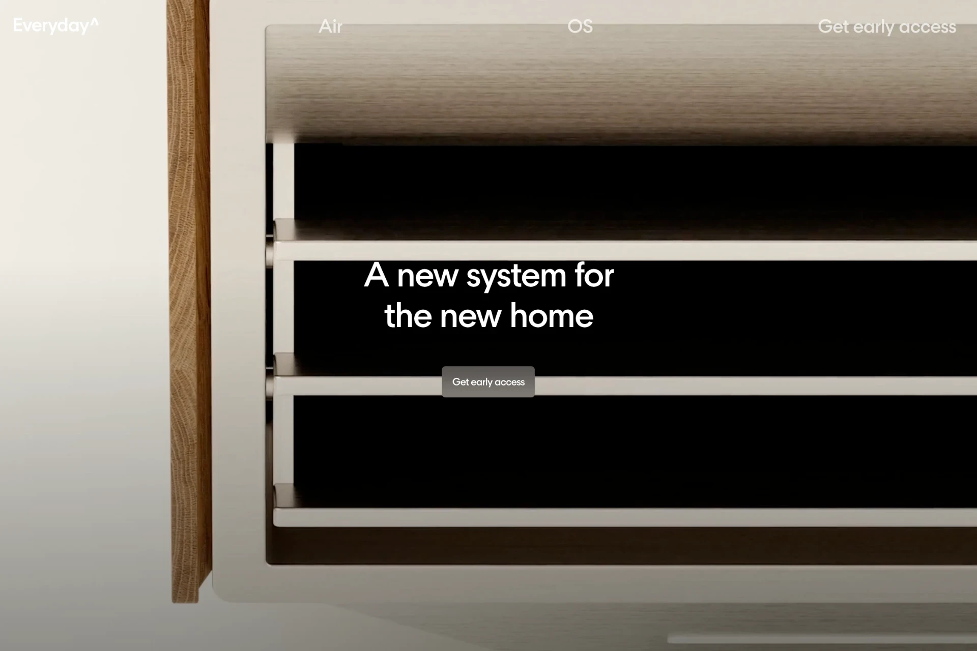 Screenshot of Everyday^ website