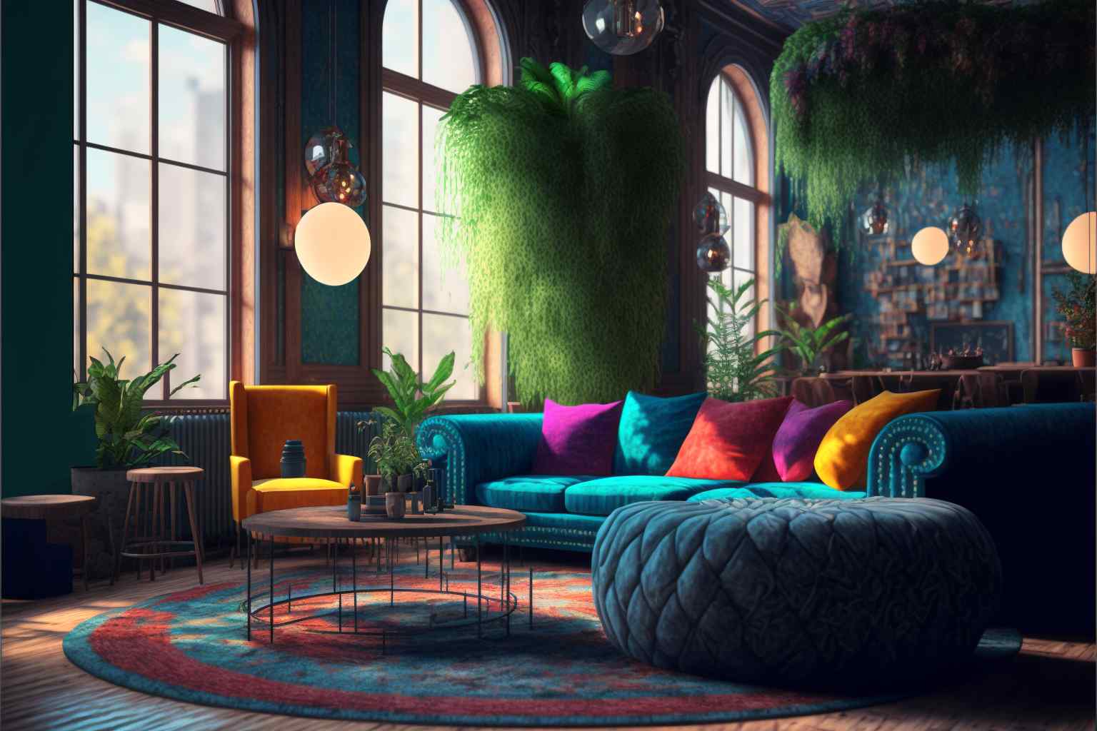Virtual Design Examples of Light and Color