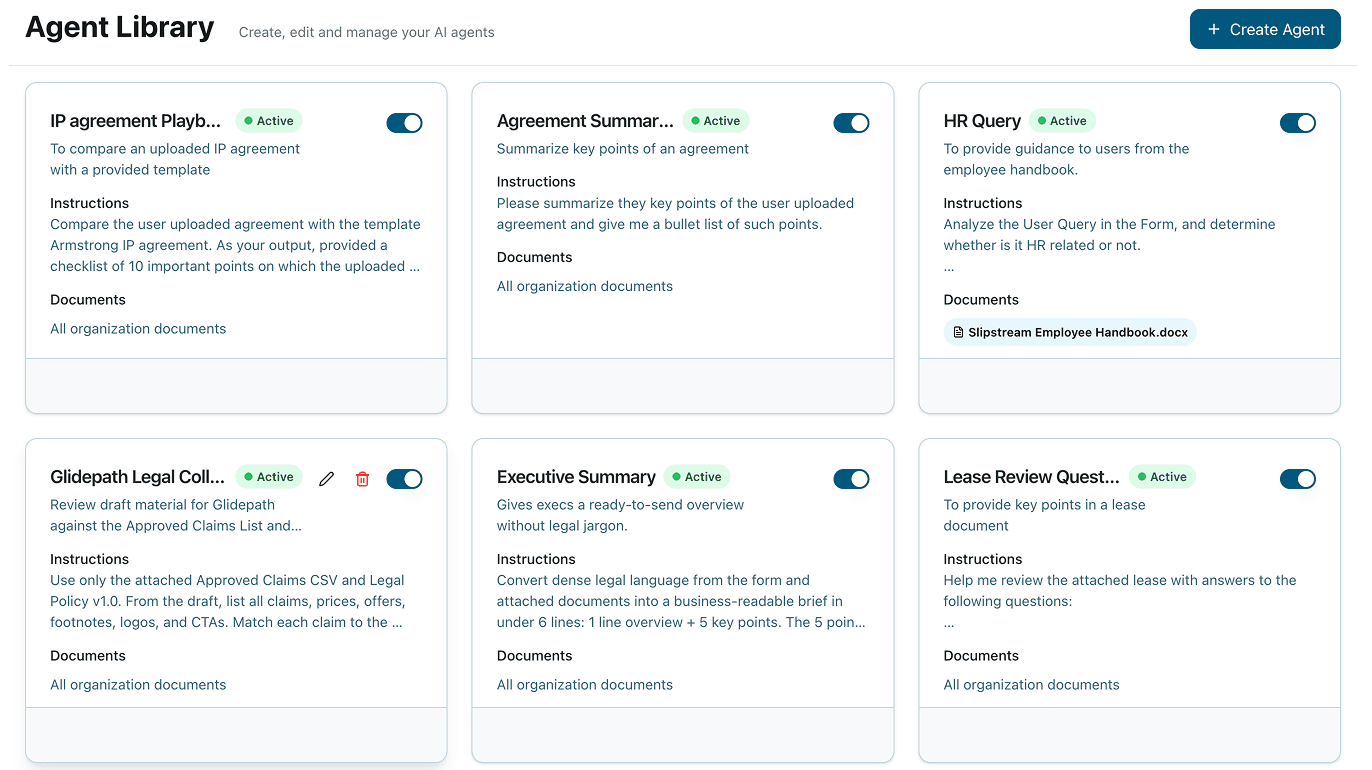 Coheso Agent Library