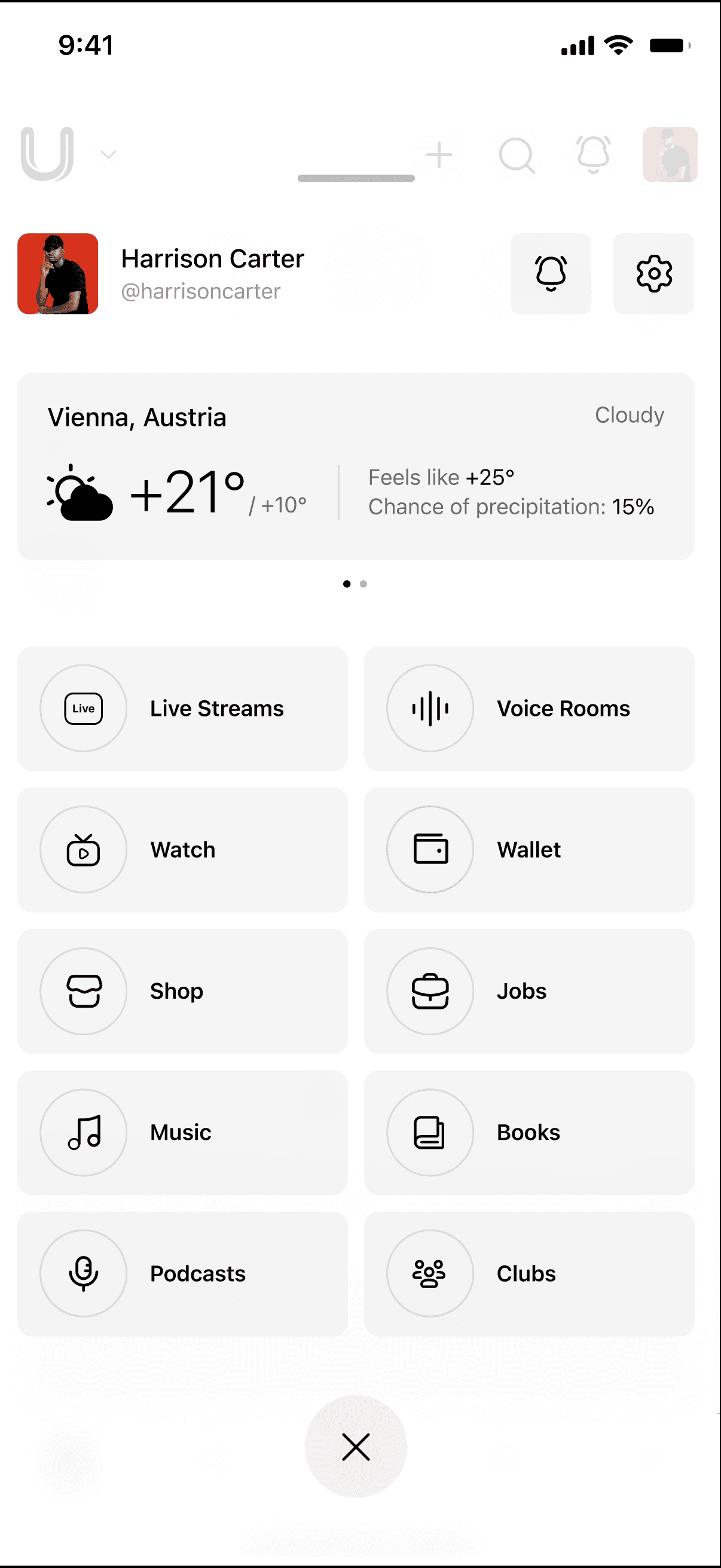 App screenshot