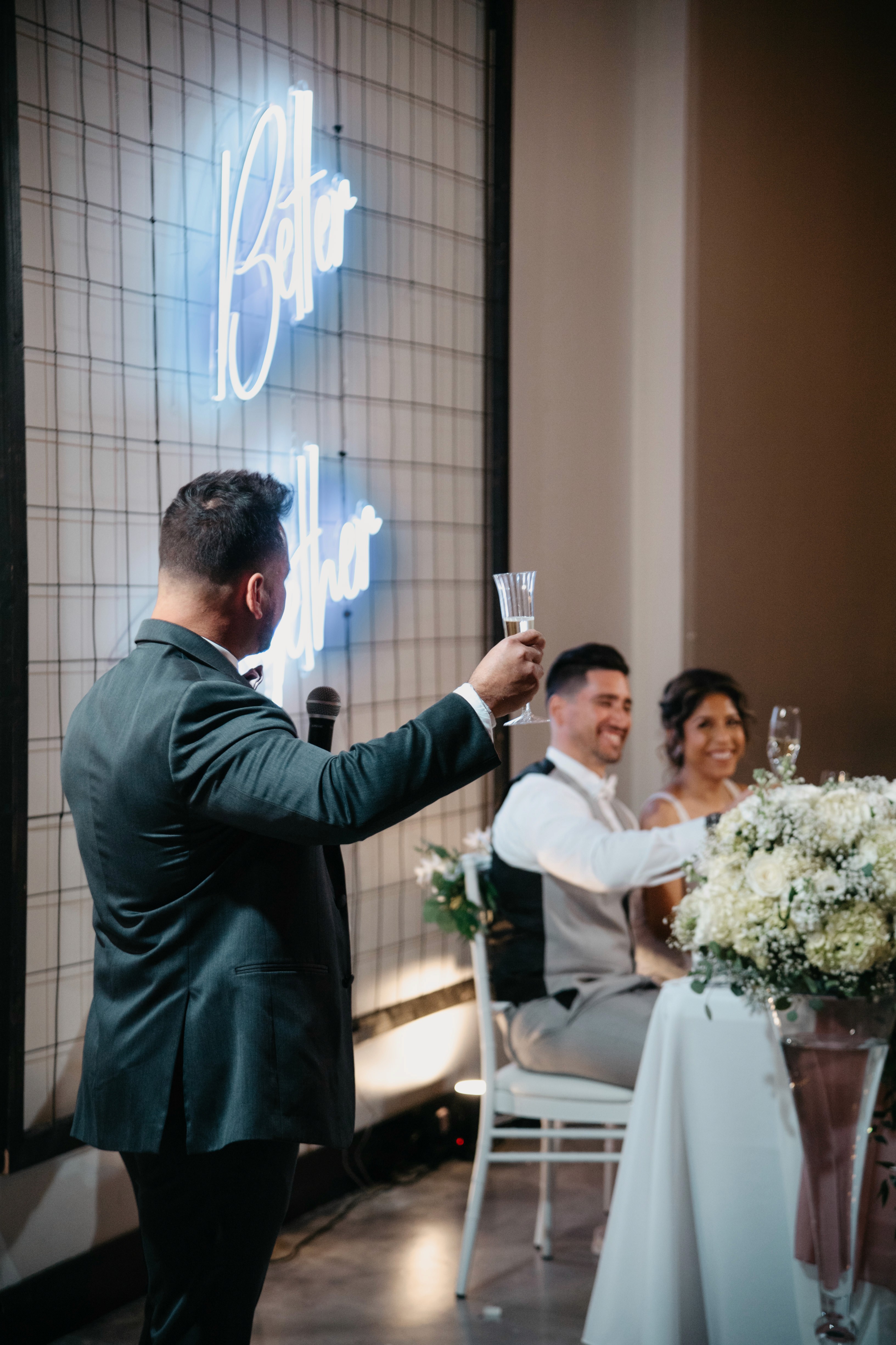 Wedding reception at A Simple Affair in Las Vegas Nevada