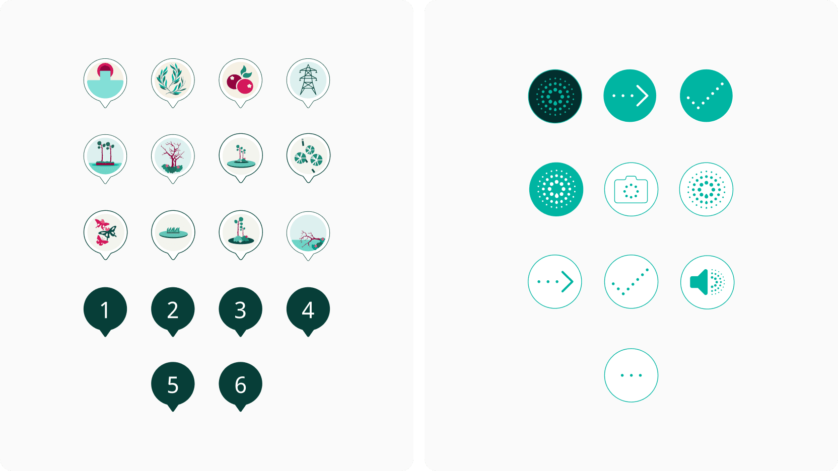 Navigation iconography