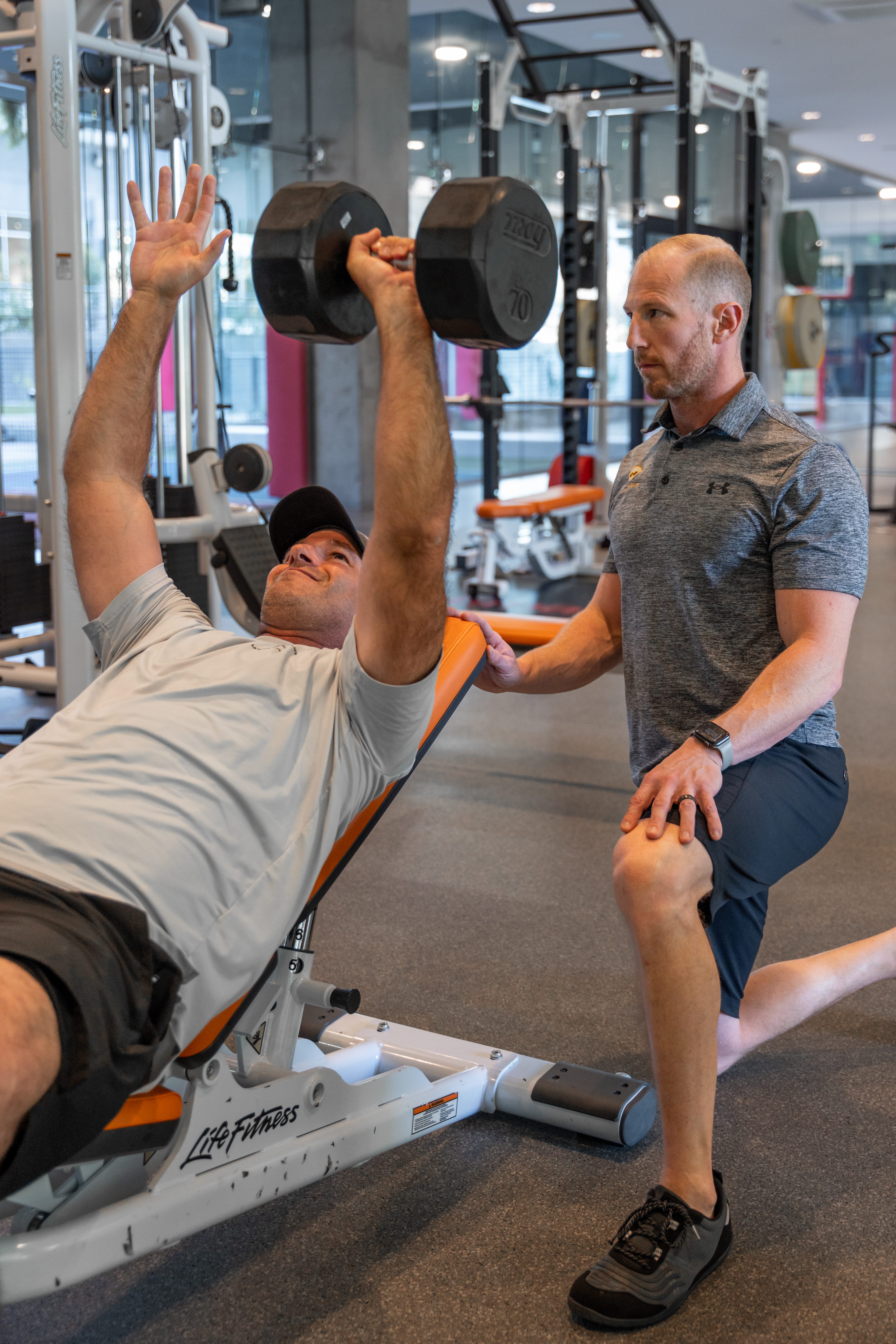 Image of Coach Josh training his client