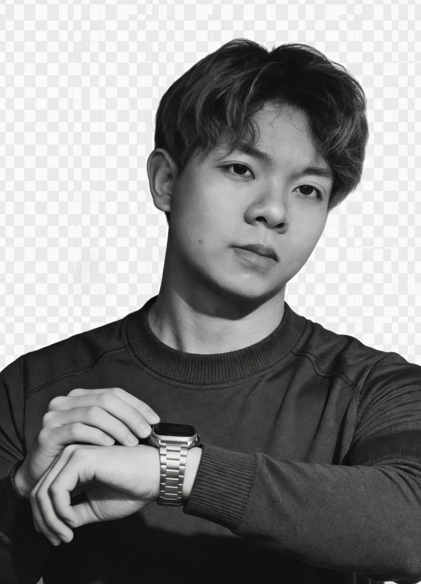 a man smiling for the camera