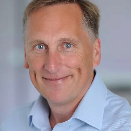 Photograph of Chris Torrance when he joined Enhanc3D Genomics.