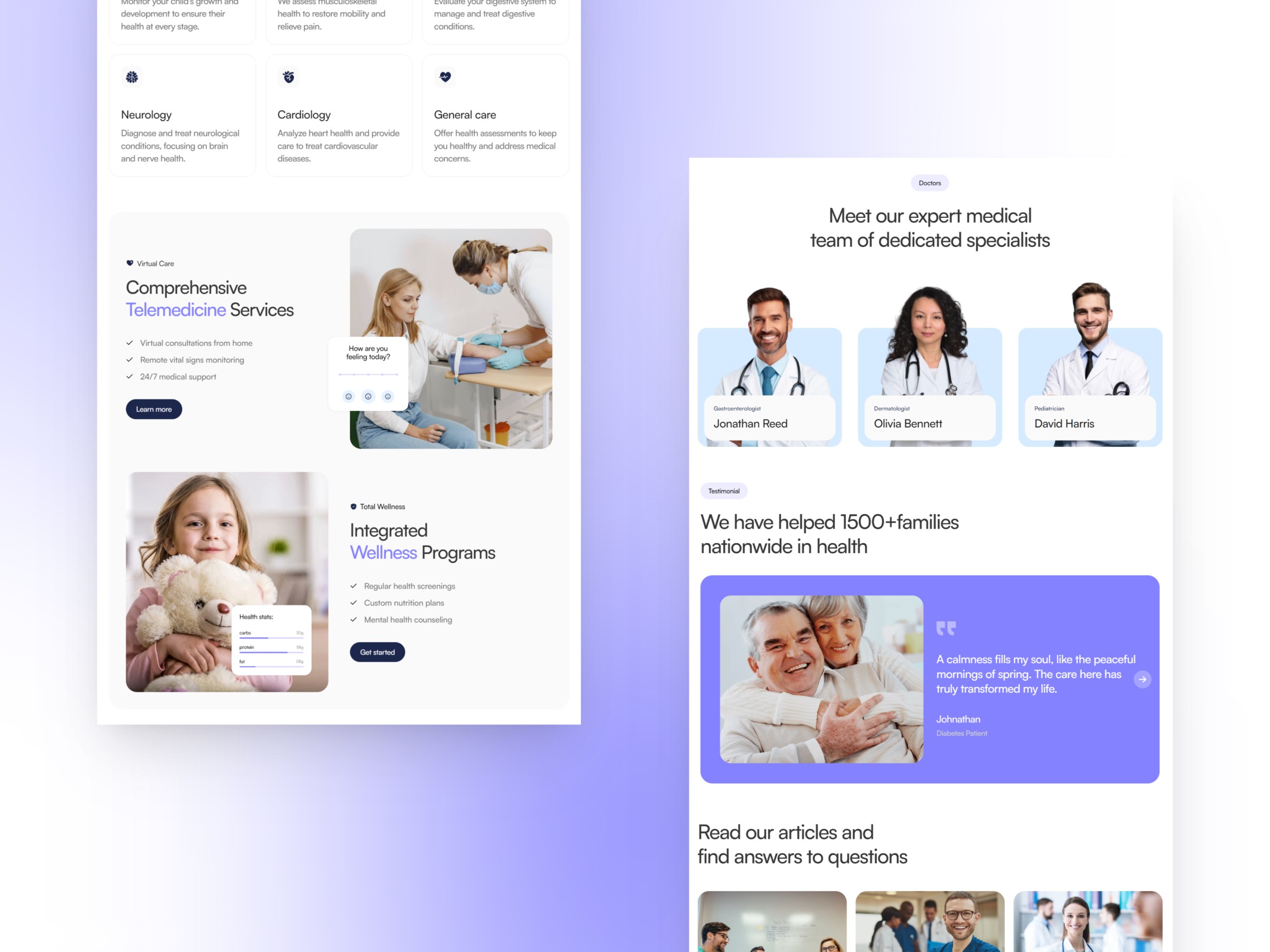 Mediso — 现代医疗健康网站设计灵感