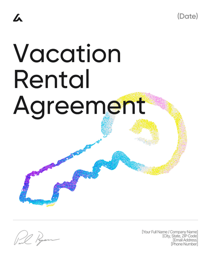 Vacation Rental Agreement