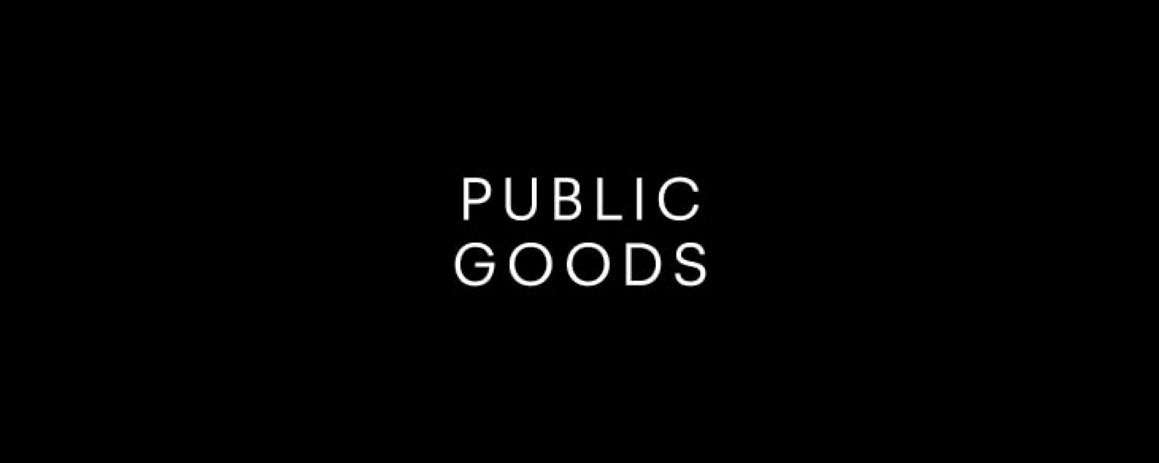Public Goods logo
