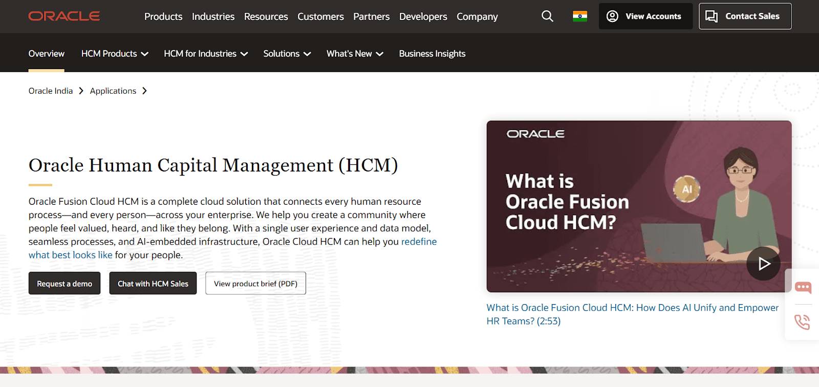 oracle HCM