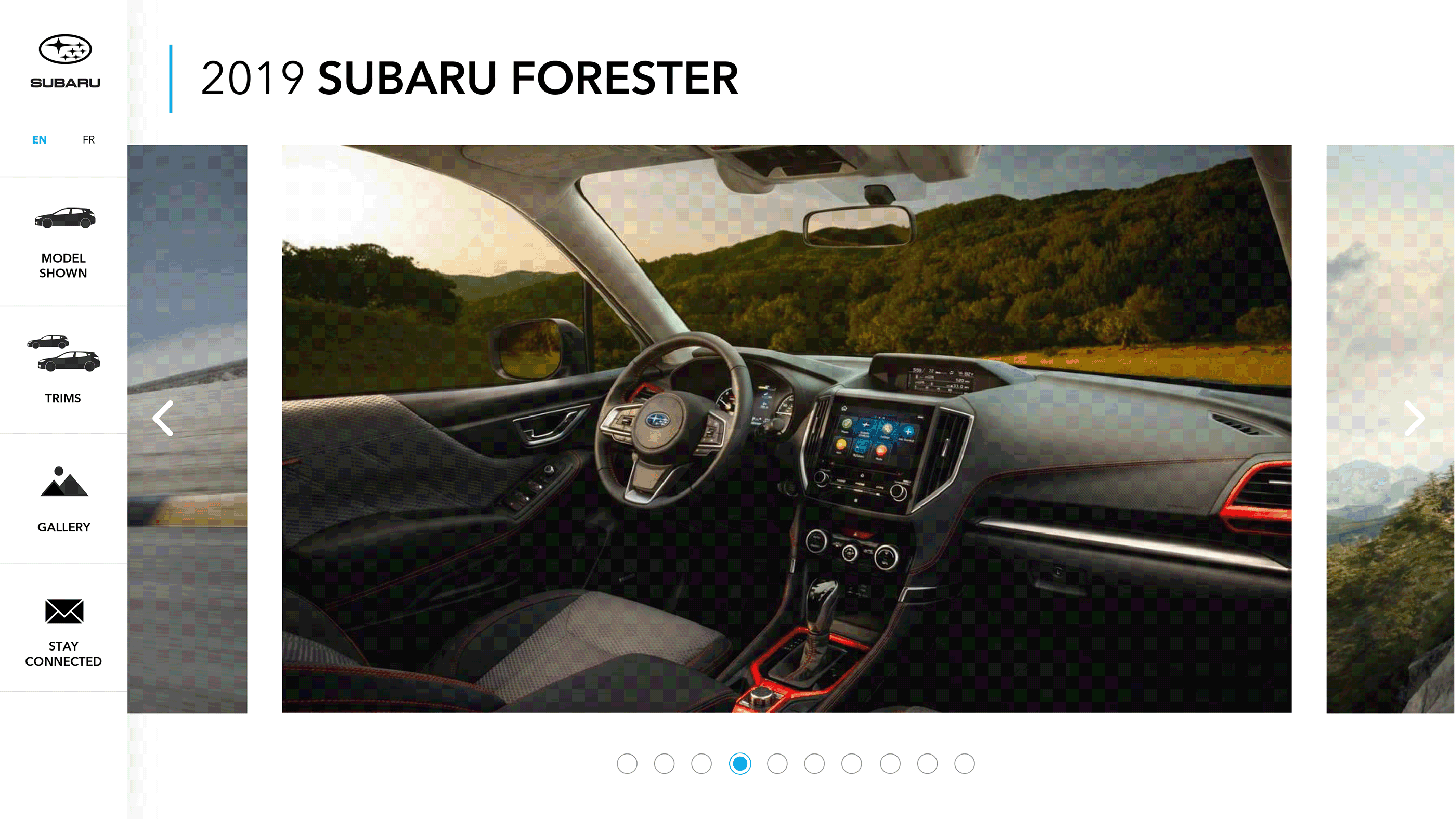 Subaru UI