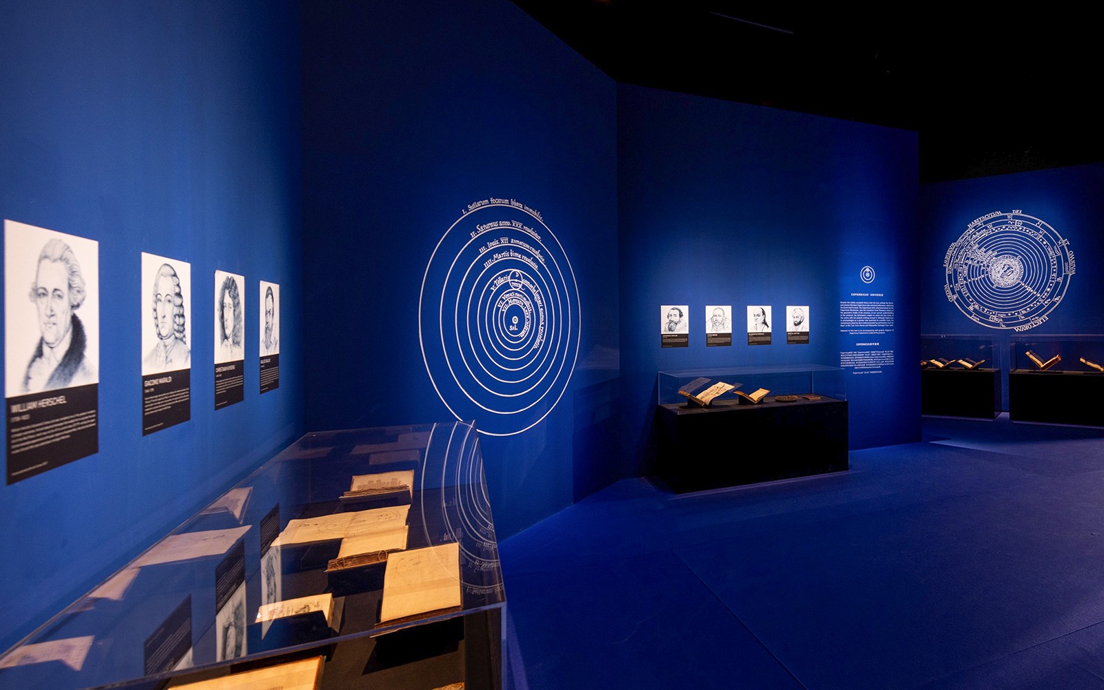 Inside view of the Future World Exhibition