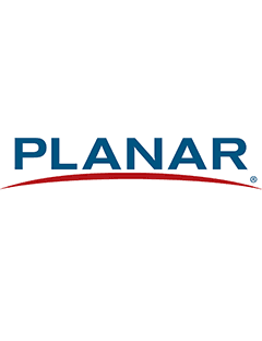 Planar LED/LCD Video Walls - Blue, Red and White