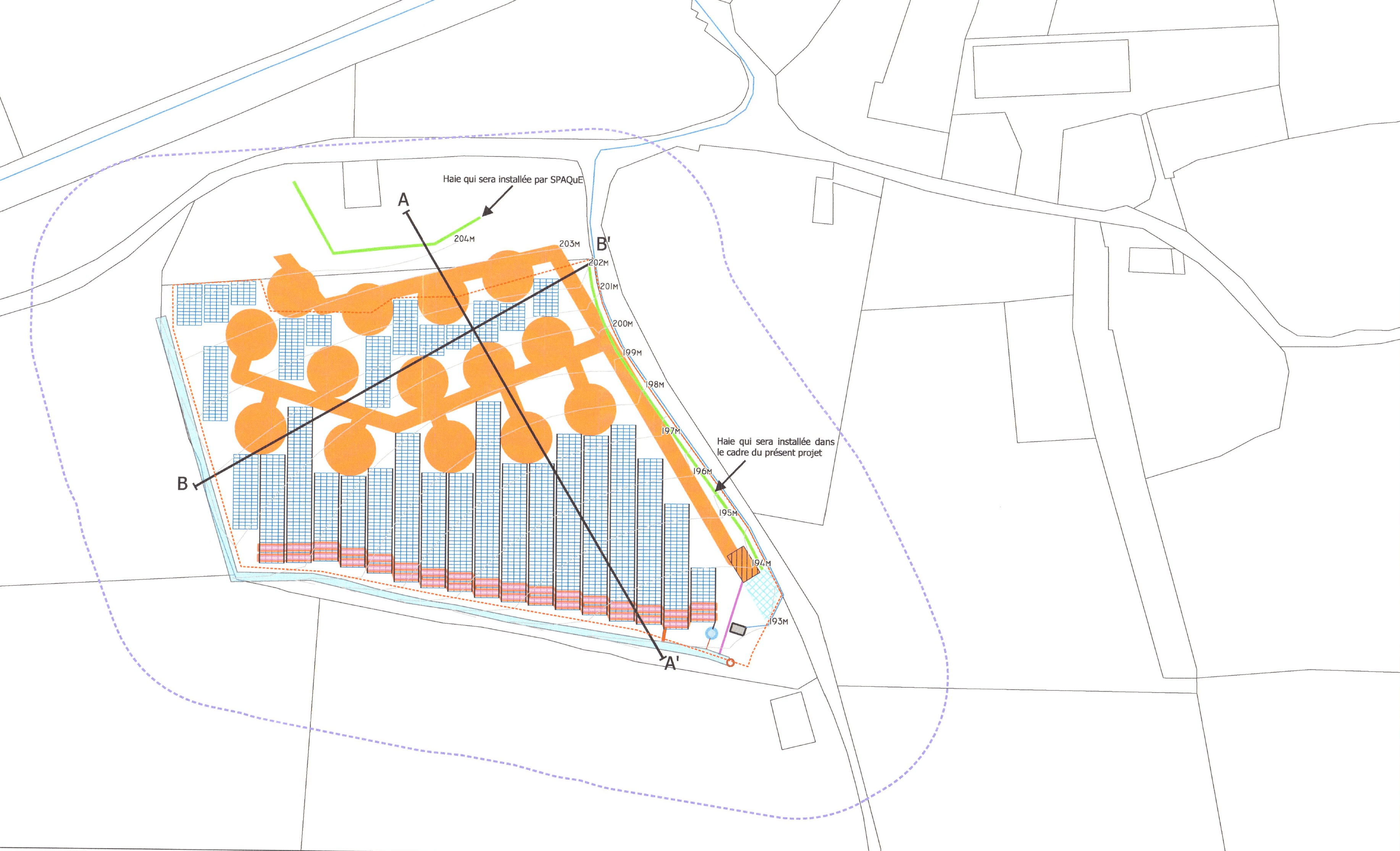 Plans - Revitalizing a Landfill by producing 1800 MWh on a yearly base to cover more than 3000 houselholds in Wallonia