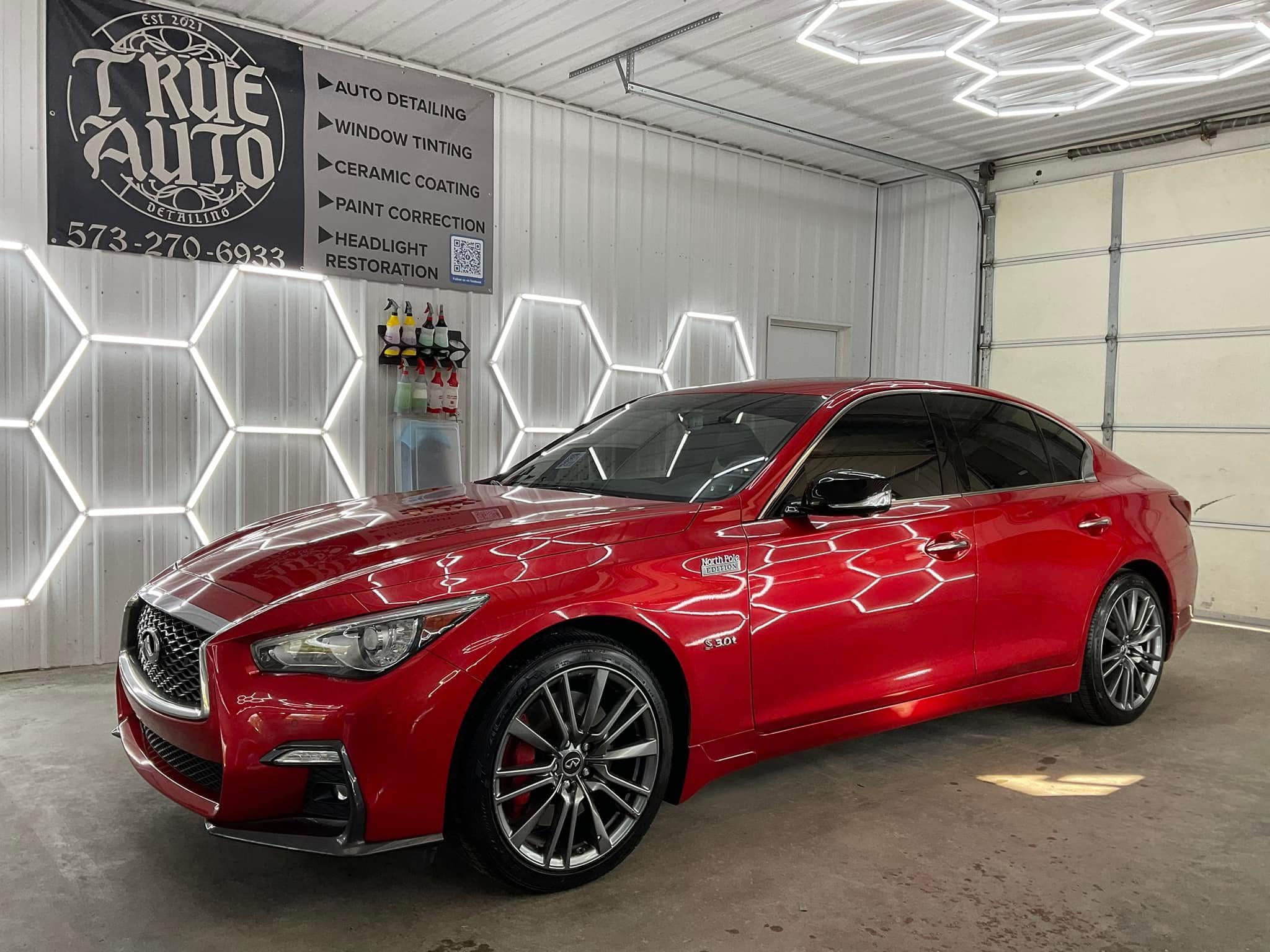 infiniti after ceramic coating