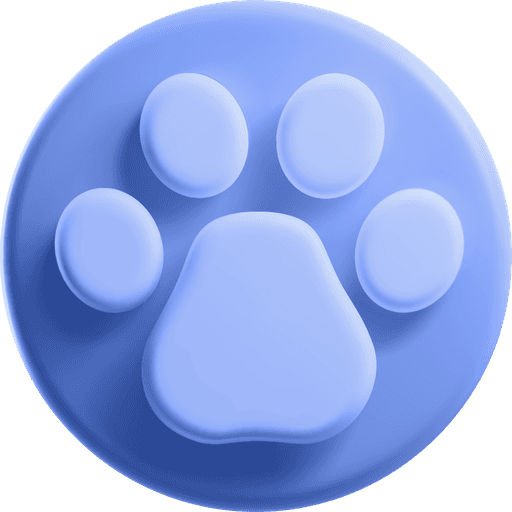 blue paw