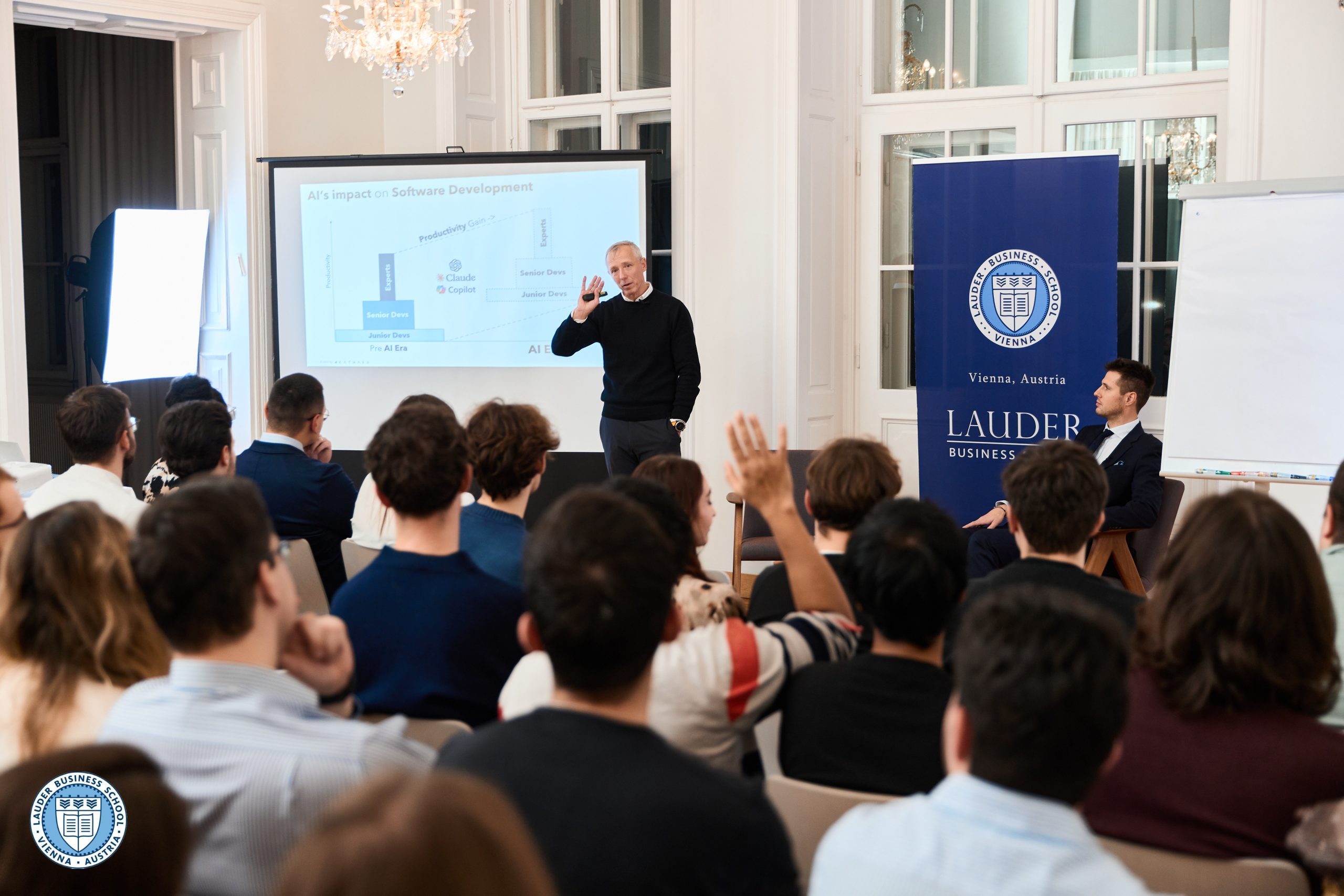 IBA Director Introducing the Program to New Students