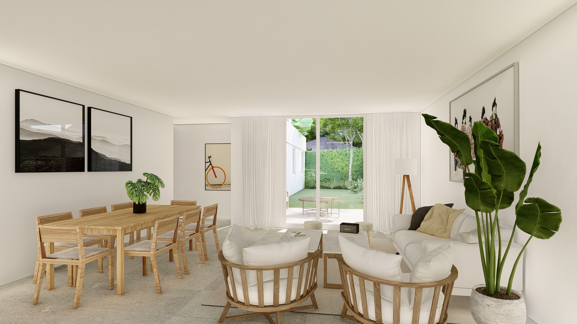 white painted building under blue sky