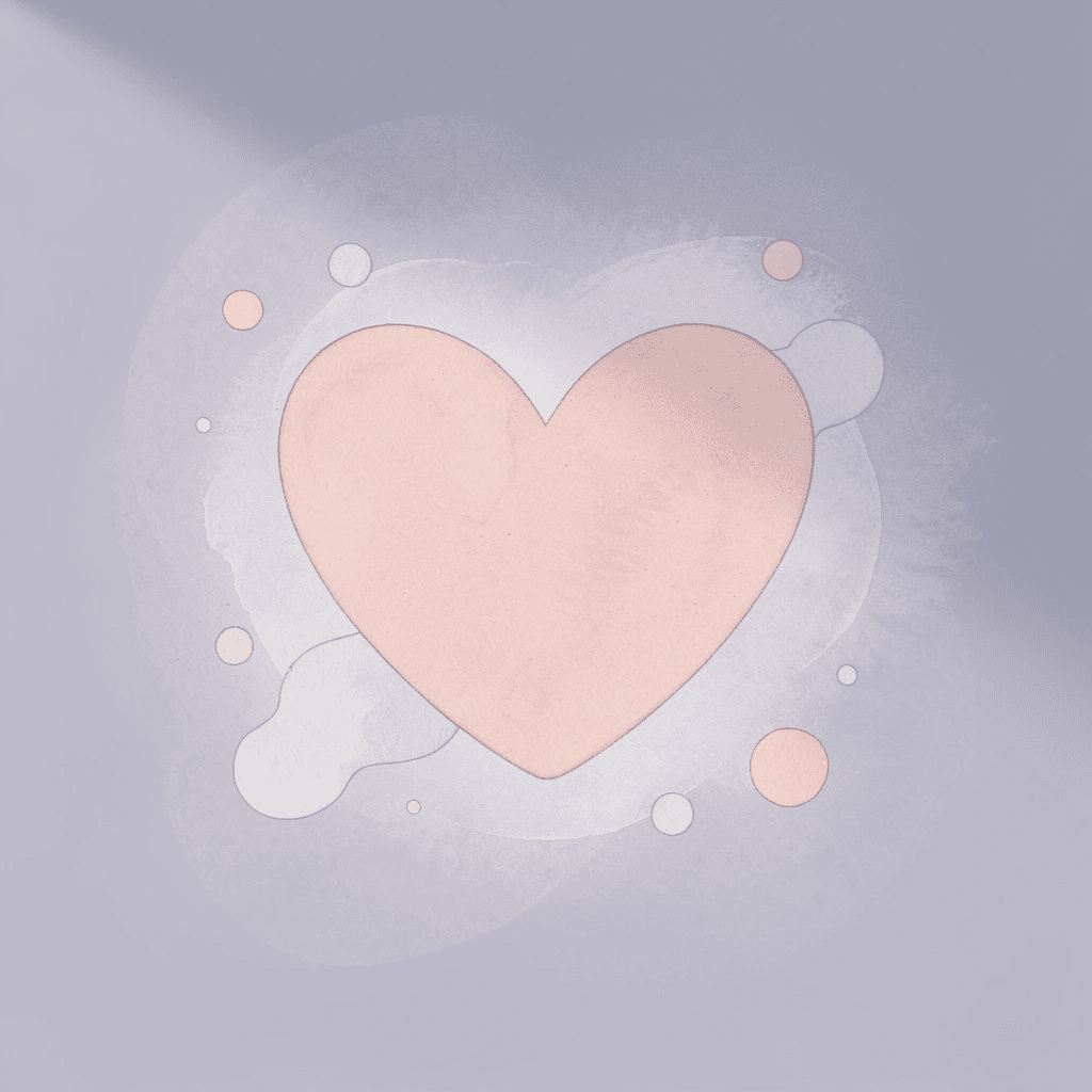 Heart icon representing emotional weight of business closure