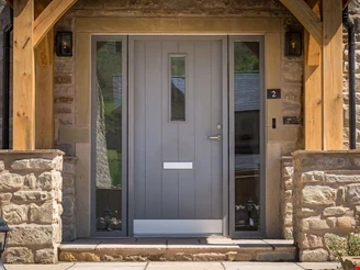 VELFAC front door security detail
