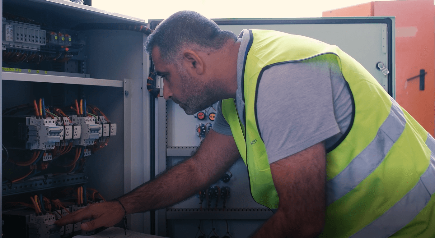 IPT PowerTech Team working on Control Panel