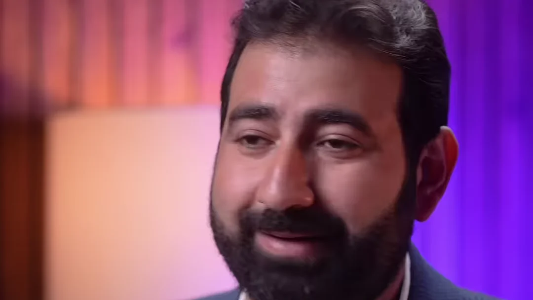 Eng. Ramez G. B. explaining the AIS design process with a natural expression in the studio