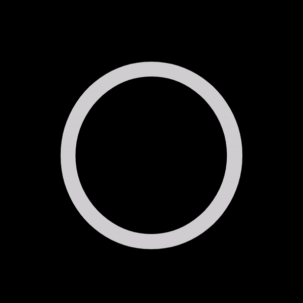 Animated visual showing "O" moving between two letterform extremes.