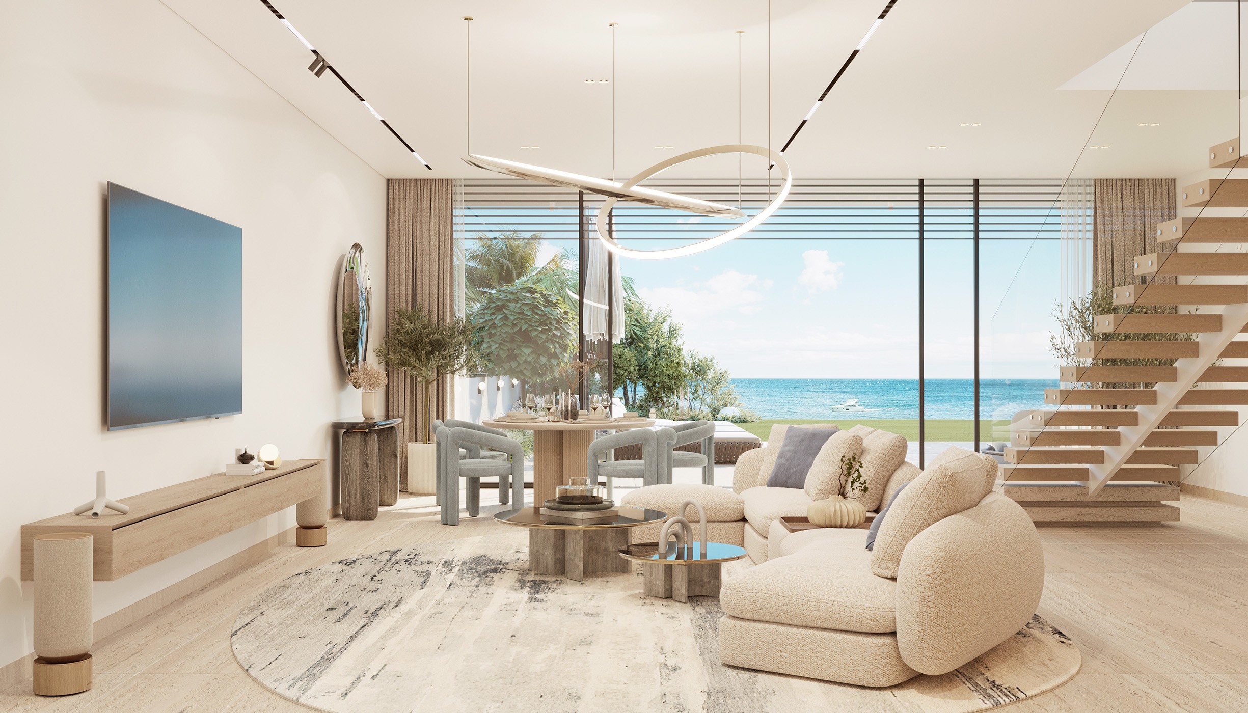 The Beach Residences Living Room