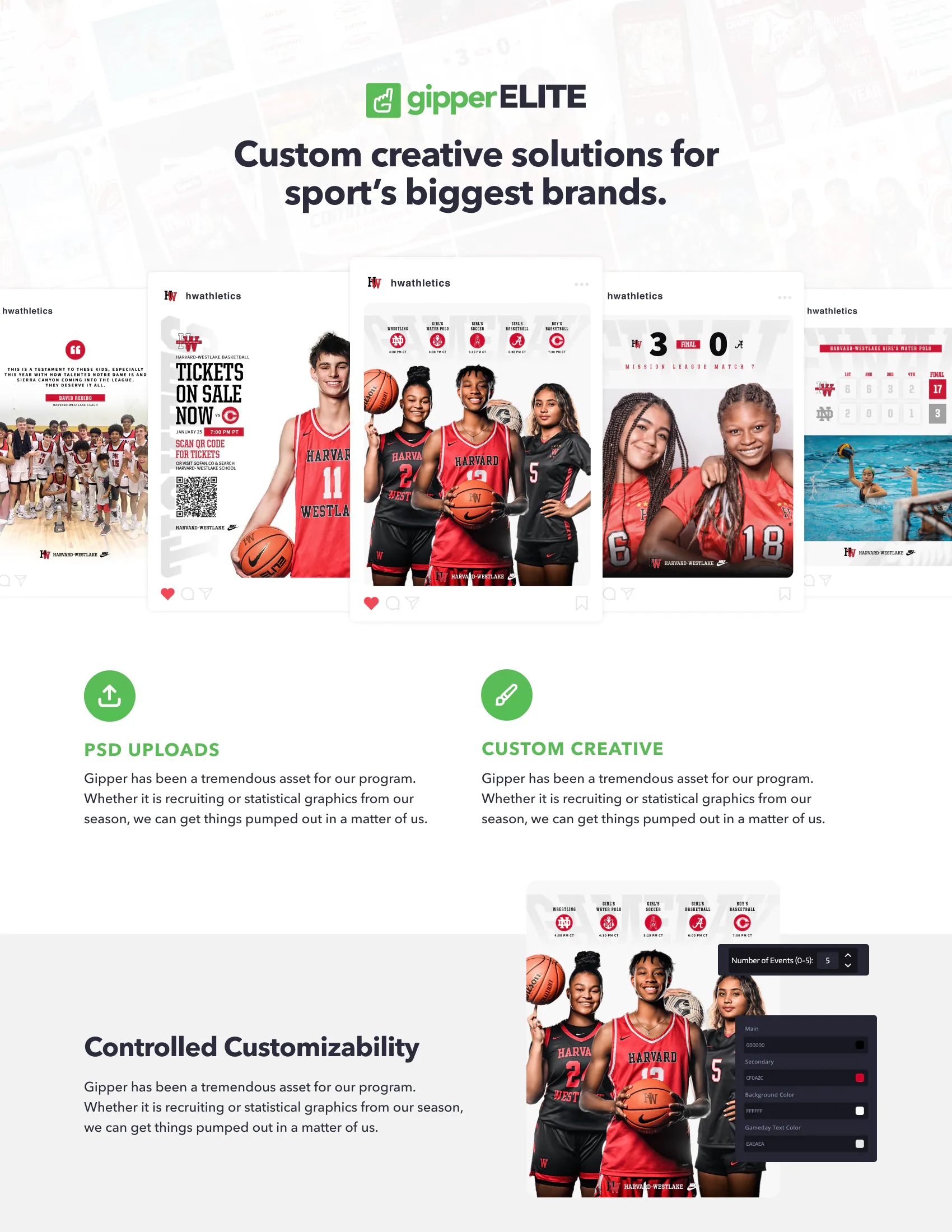 Print Design work sample