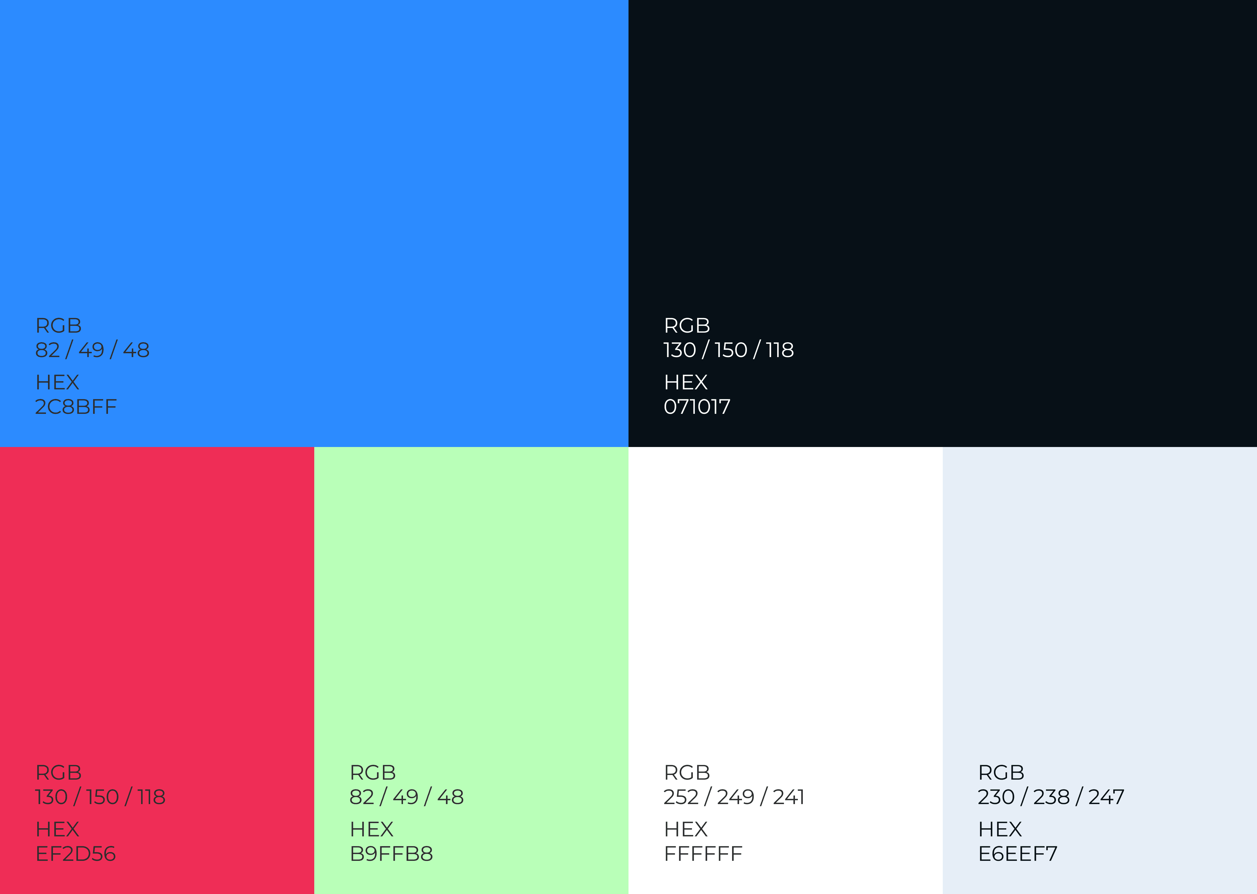 Brand colors for "Gestalt" app.